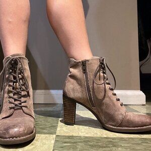 Børn Heeled Lace up Boots